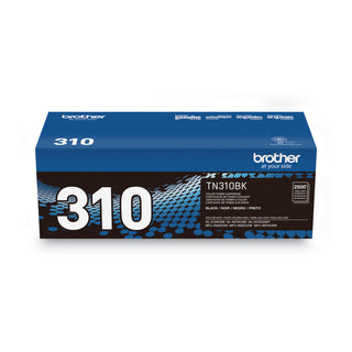 Brother TN310BK Toner, 2500 Page-Yield, Black (BRTTN310BK)
