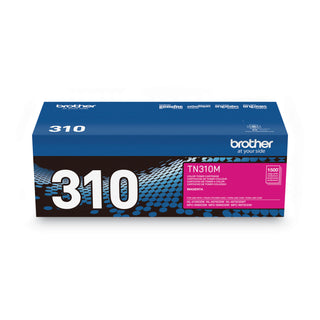 Brother TN310M Toner, 1500 Page-Yield, Magenta (BRTTN310M)