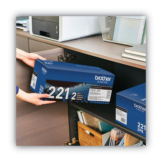 Brother TN2212PK Toner, 2500 Page-Yield, Black, 2/Pack (BRTTN2212PK)