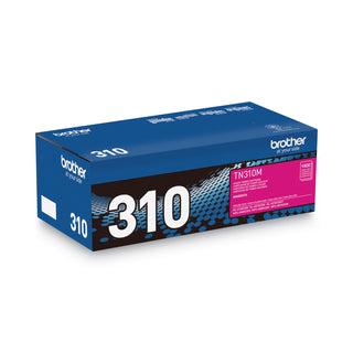 Brother TN310M Toner, 1500 Page-Yield, Magenta (BRTTN310M)