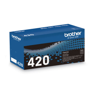 Brother TN420 Toner, 1200 Page-Yield, Black (BRTTN420)
