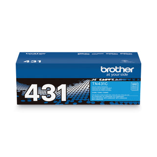 Brother TN431C Toner, 1800 Page-Yield, Cyan (BRTTN431C)