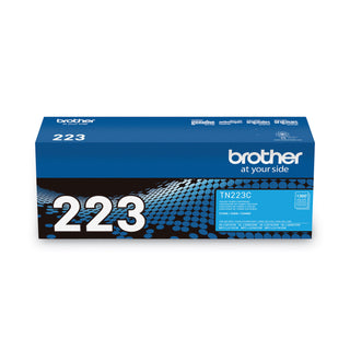 Brother TN223C Toner, 1300 Page-Yield, Cyan (BRTTN223C)