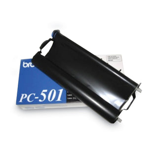 Brother PC-501 Thermal Transfer Print Cartridge, 150 Page-Yield, Black (BRTPC501)