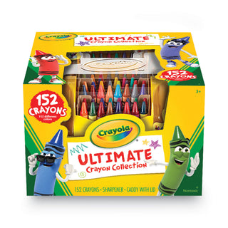 Crayola® Ultimate Crayon Case, Sharpener Caddy, 152 Colors (CYO520030)
