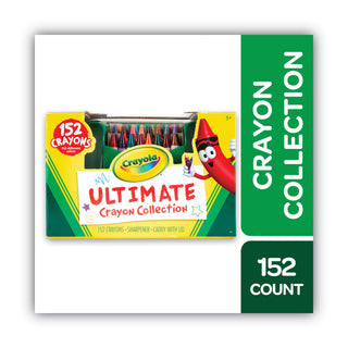 Crayola® Ultimate Crayon Case, Sharpener Caddy, 152 Colors (CYO520030)