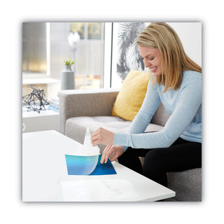 GBC® SelfSeal Self-Adhesive Laminating Pouches and Single-Sided Sheets, 3 mil, 9" x 12", Gloss Clear, 50/Pack (GBC3747307)