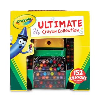 Crayola® Ultimate Crayon Case, Sharpener Caddy, 152 Colors (CYO520030)