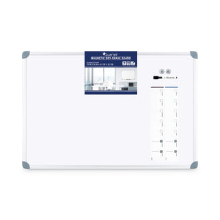 Quartet® Magnetic Dry-Erase Board Organizer, 2'x3', AL (QRT79378)