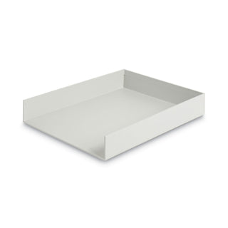U Brands Four-Piece Desk Organization Kit, Magazine Holder/Paper Tray/Pencil Cup/Storage Bin, Gray (UBR3632U0002)