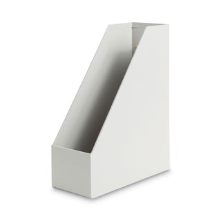 U Brands Four-Piece Desk Organization Kit, Magazine Holder/Paper Tray/Pencil Cup/Storage Bin, Gray (UBR3632U0002)