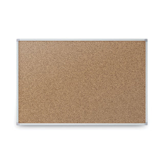 Mead® Cork Board, 2"x1-1/2", Aluminum (MEA85360)
