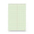 Universal® Steno Pads, Pitman Rule, Red Cover, 60 Green-Tint 6 x 9 Sheets (UNV76610)