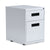 Alera® Two-Drawer Metal Pedestal File, 14.96w x 19.29d x 21.65h, Light Gray (ALEPABFLG)