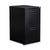 Alera® Two-Drawer Metal Pedestal File, 14.96w x 19.29d x 27.75h, Black (ALEPAFFBL)