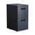 Alera® Two-Drawer Metal Pedestal File, 14.96w x 19.29d x 27.75h, Charcoal (ALEPAFFCH)