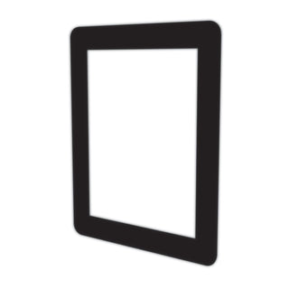 deflecto® Superior Image Window Display, 8 1/2 x 11 Insert, Clear/Black (DEF899102)