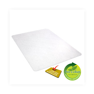deflecto® EconoMat All Day Use Chair Mat for Hard Floors, 46 x 60, Clear, Drop Ship Item (DEFCM2E442FCOM)