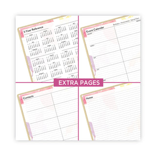 AT-A-GLANCE® Watercolors Weekly/Monthly Planner, Butterflies Artwork, 11 x 8.5, Multicolor Cover, 12-Month (Jan to Dec): 2026 (AAG791905G)