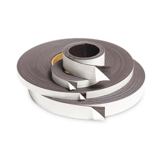U Brands Magnetic Adhesive Tape Roll, 0.5" x 50 ft, Black, 1/Roll (UBRFM2321)