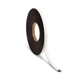 U Brands Magnetic Adhesive Tape Roll, 0.5" x 50 ft, Black, 1/Roll (UBRFM2321)