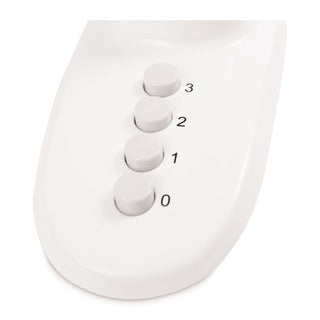 Alera® 12" 3-Speed Oscillating Desk Fan, Plastic, White (ALEFAN122)
