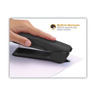 Bostitch® Ascend Stapler, 20-Sheet Capacity, Black (BOSB210BLK)