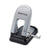 Bostitch® EZ Squeeze Two-Hole Punch, 40-Sheet Capacity, Black/Silver (ACI2340)