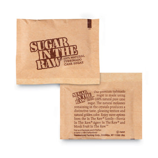 Sugar in the Raw Unrefined Sugar Made From Sugar Cane, 200 Packets/Box, 2 Boxes/Carton (SMU00319CT)