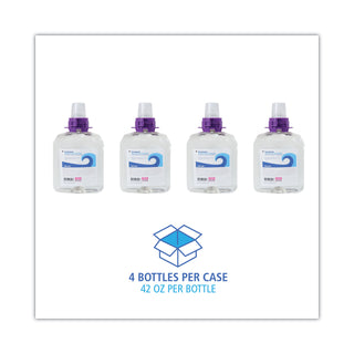 Boardwalk® Green Certified Foam Soap, Fragrance Free, 1,250 mL Refill, 4/Carton (BWK8400)