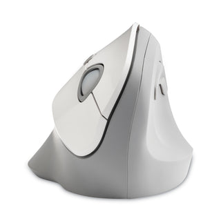 Kensington® Pro Fit Ergo Vertical Wireless Mouse, 2.4 GHz Frequency/65.62 ft Wireless Range, Right Hand Use, Gray (KMW75520)