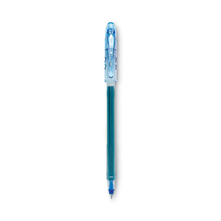Pilot® Neo-Gel Stick Gel Pen, Fine 0.7mm, Blue Ink/Barrel, Dozen (PIL14002)