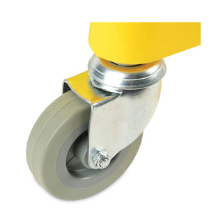 Boardwalk® Pro-Pac Side-Squeeze Wringer/Bucket Combo, 8.75 gal, Yellow/Silver (UNS2635COMBOYEL)