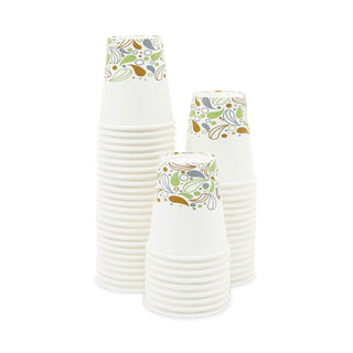 Boardwalk® Deerfield Printed Paper Hot Cups, 10 oz, 50 Cups/Sleeve, 20 Sleeves/Carton (BWKDEER10HCUP)