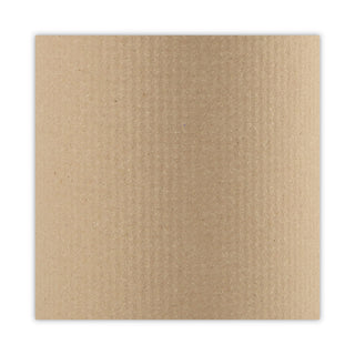 Boardwalk® Hardwound Paper Towels, 1-Ply, 8" x 350 ft, Natural, 12 Rolls/Carton (6252BW)