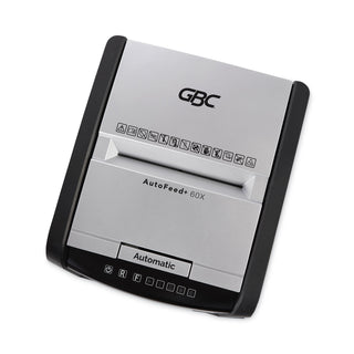 GBC® AutoFeed+ 60X Super Cross-Cut Home Shredder, 60 Auto/6 Manual Sheet Capacity (GBCWSM1757601)
