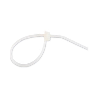 Tatco Nylon Cable Ties, 4 x 0.06, 18 lb, Natural, 1,000/Pack (TCO22100)