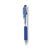 Pentel® WOW! Retractable Gel Pen, Medium 0.7 mm, Blue Ink, Clear/Blue Barrel, Dozen (PENK437C)