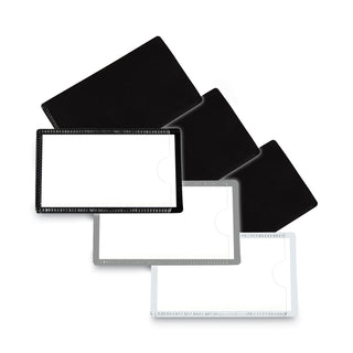 C-Line® Slap-Stick Magnetic Label Holders, Side Load, 4.25 x 2.5, White, 10/Pack (CLI87707)