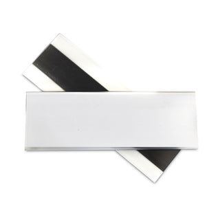 C-Line® HOL-DEX Magnetic Shelf/Bin Label Holders, Side Load, 2" x 6", Clear, 10/Box (CLI87247)