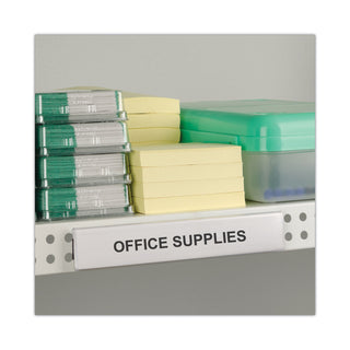 C-Line® Clear Magnetic Label Holders, Side Load, 6 x 1, Clear, 10/Pack (CLI87810)