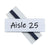 C-Line® Clear Magnetic Label Holders, Side Load, 6 x 2, Clear, 10/Pack (CLI87820)