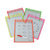 C-Line® Reusable Dry Erase Pockets, 9 x 12, Assorted Neon Colors, 25/Box (CLI40820)