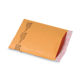 Sealed Air Jiffy Padded Mailer, #4, Paper Lining, Self-Adhesive Closure, 9.5 x 14.5, Natural Kraft, 100/Carton (SEL67320)