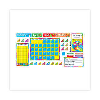 TREND® Year Around Calendar Bulletin Board Set, 22" x 17" (TEPT8096)
