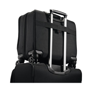 Samsonite® Xenon 3 Spinner Mobile Office, 13.25 x 7.25 x 16.25, Ballistic Polyester, Black (SML894381041)