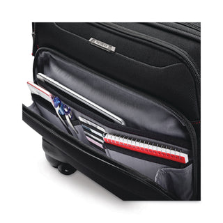 Samsonite® Xenon 3 Spinner Mobile Office, 13.25 x 7.25 x 16.25, Ballistic Polyester, Black (SML894381041)