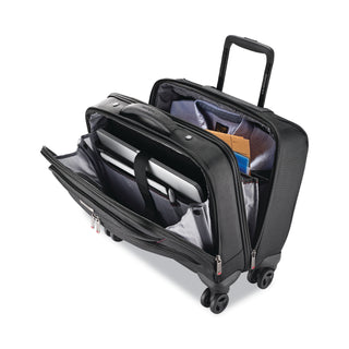 Samsonite® Xenon 3 Spinner Mobile Office, 13.25 x 7.25 x 16.25, Ballistic Polyester, Black (SML894381041)