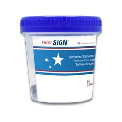 First Sign® Drugs of Abuse Test Kit AMP, BAR, BUP, BZO, COC, mAMP/MET, MDMA, MOP, MTD, OXY, PCP, THC 25 Tests CLIA Waived (1074514_BX)
