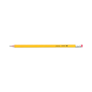 Universal® #2 Pre-Sharpened Woodcase Pencil, HB (#2), Black Lead, Yellow Barrel, 72/Pack (UNV55402)
